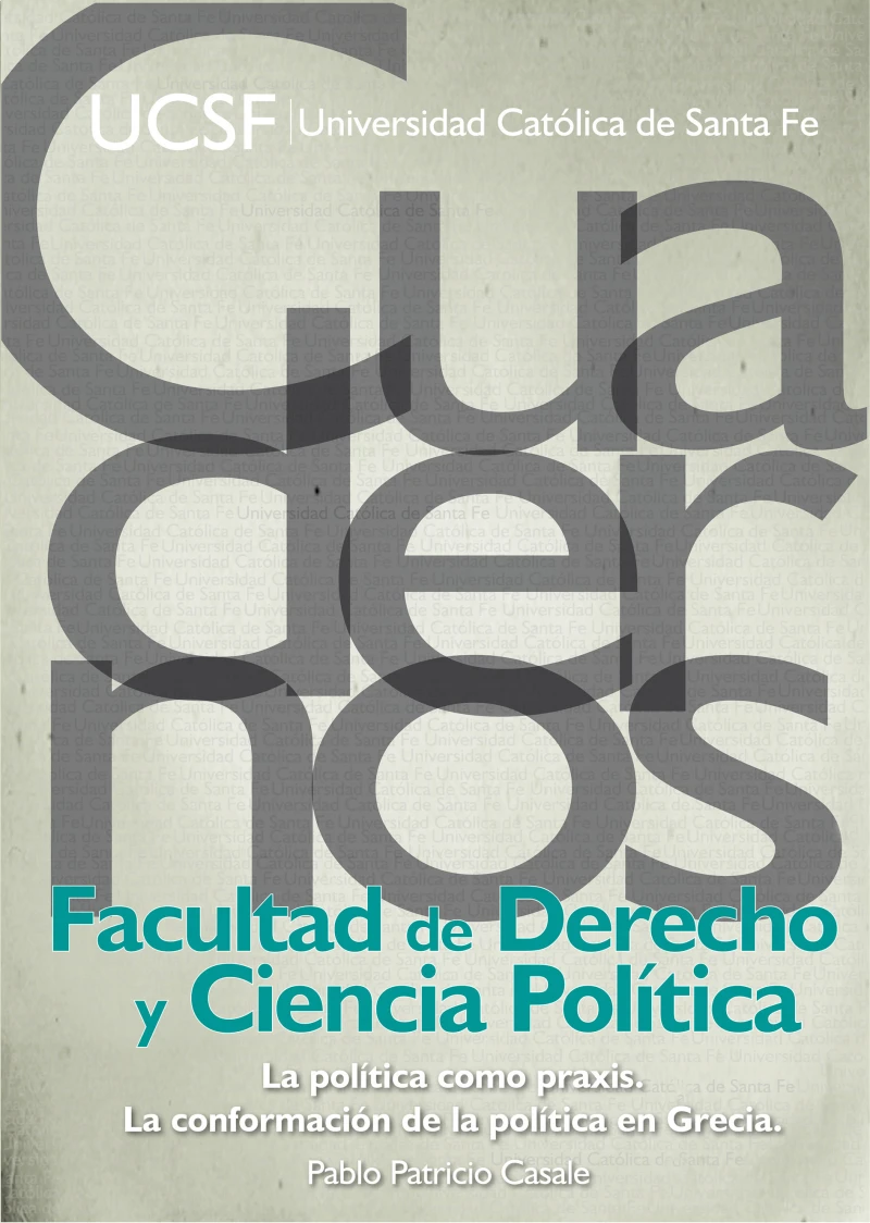 Portada: La política como praxis