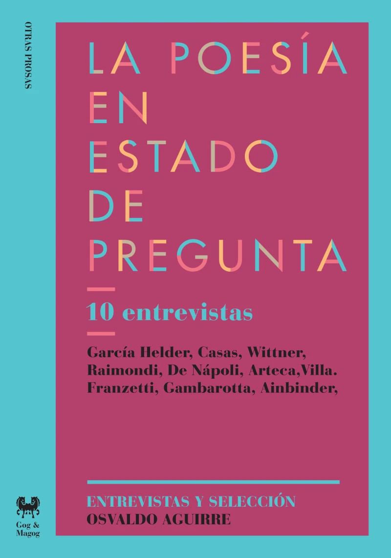 Portada: La poesía en estado de pregunta