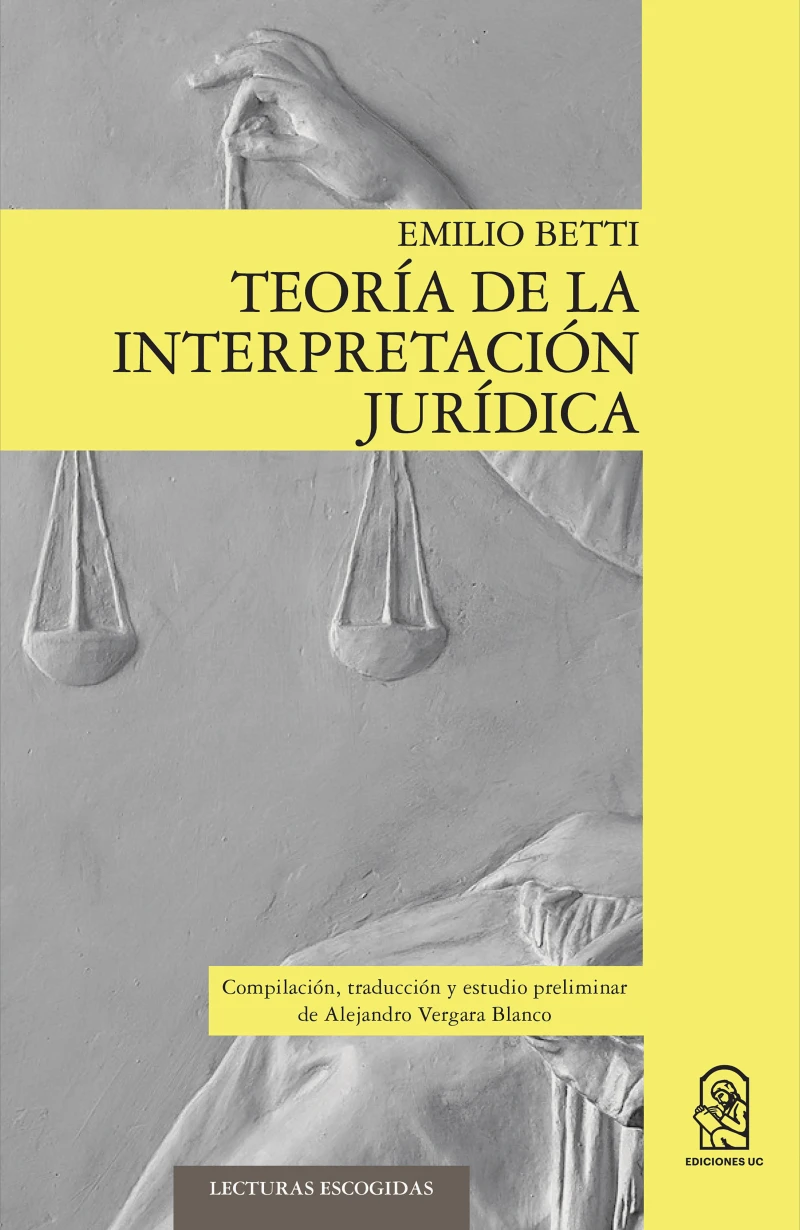 Portada: Teoría de la interpretación jurídica
