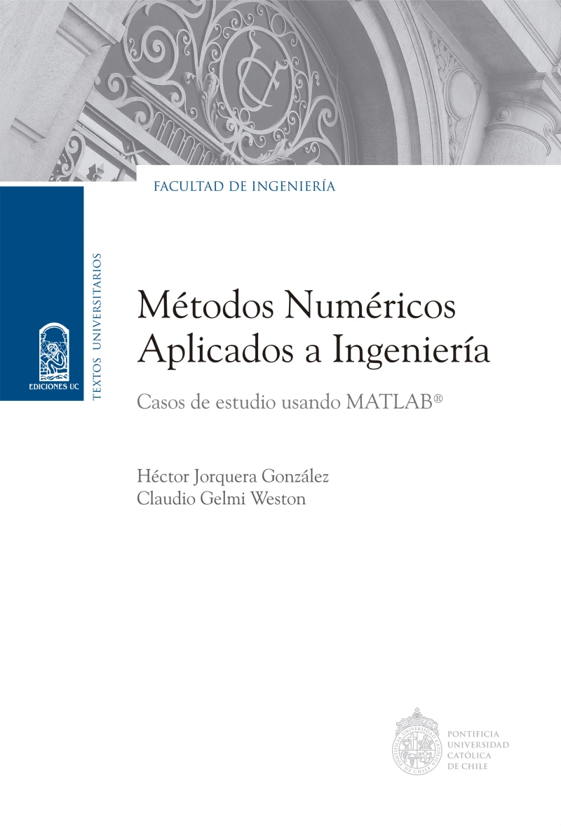 Portada: Métodos numéricos aplicados a Ingeniería