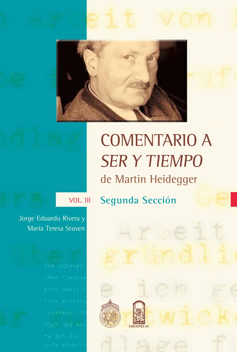 Portada: Comentario a ser y tiempo. Vol. III, Segunda sección
