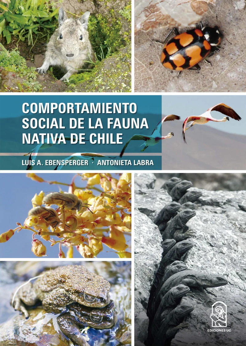 Portada: Comportamiento social de la fauna nativa de Chile