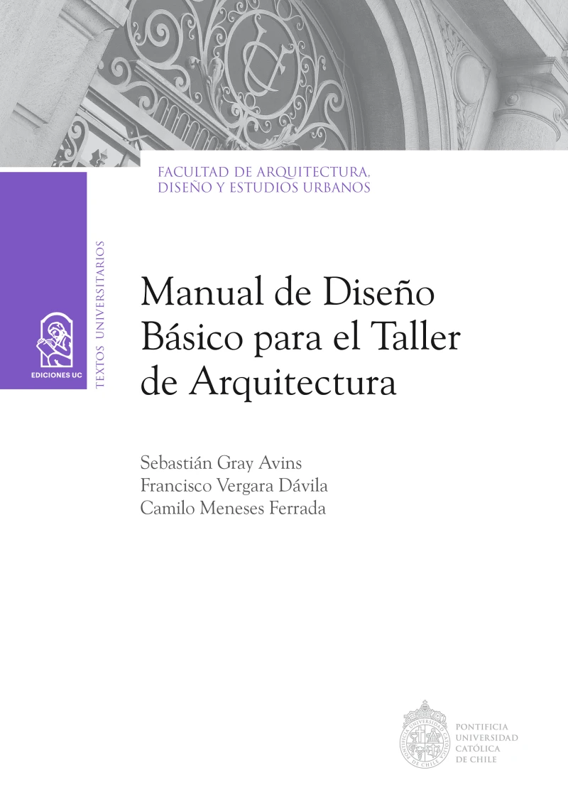 Portada: Manual de diseño básico para el taller de arquitectura