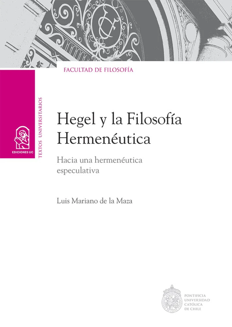 Portada: Hegel y la filosofía hermenéutica.