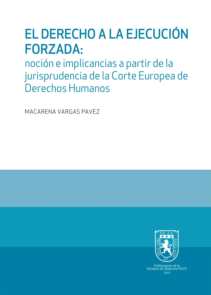 Portada: El derecho a la ejecución forzada