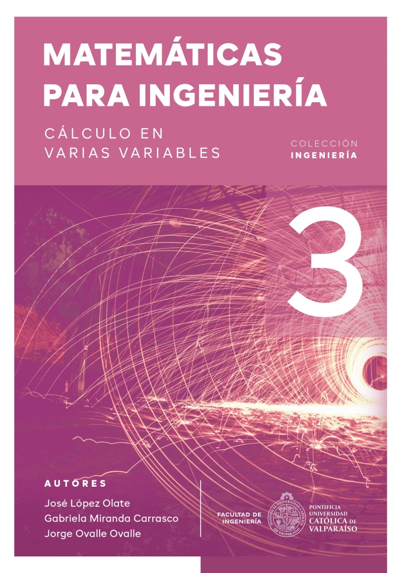 Portada: Matemáticas para ingeniería 3