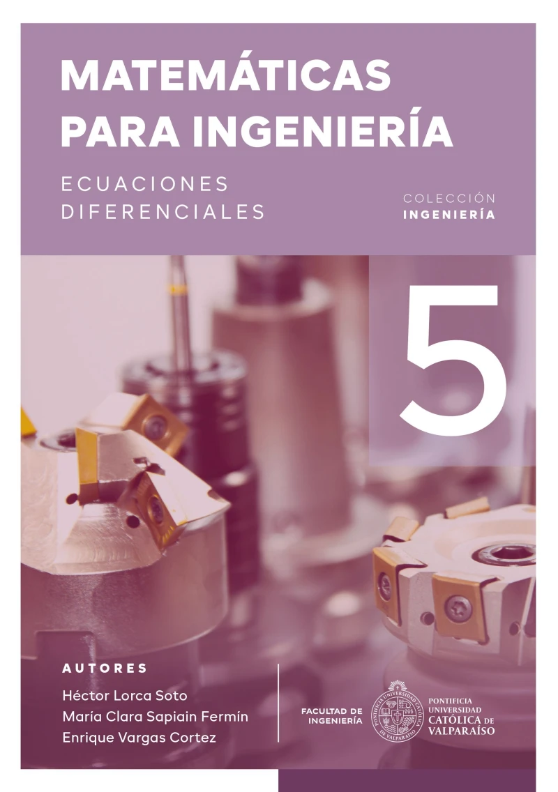Portada: Matemáticas para ingeniería 5