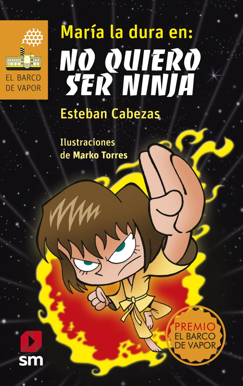 Portada: María la dura en: no quiero ser ninja