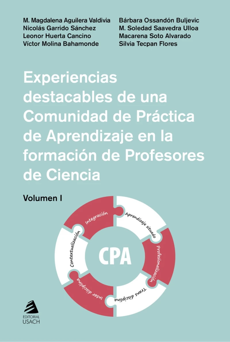 Portada: Experiencias destacables de una Comunidad de aprendizaje en la formación de Profesores de Ciencia