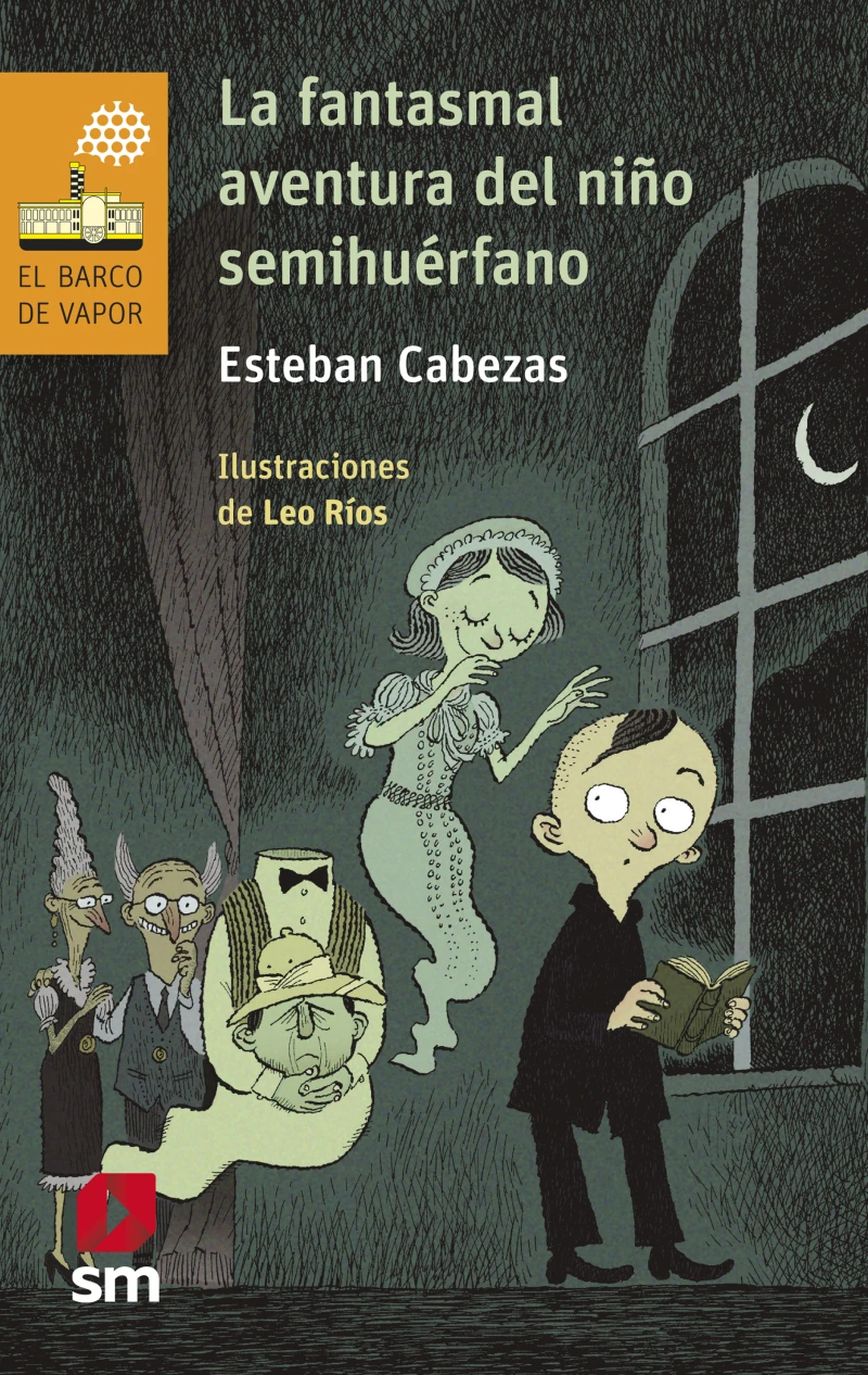 Portada: La fantasmal aventura del niño semihuérfano