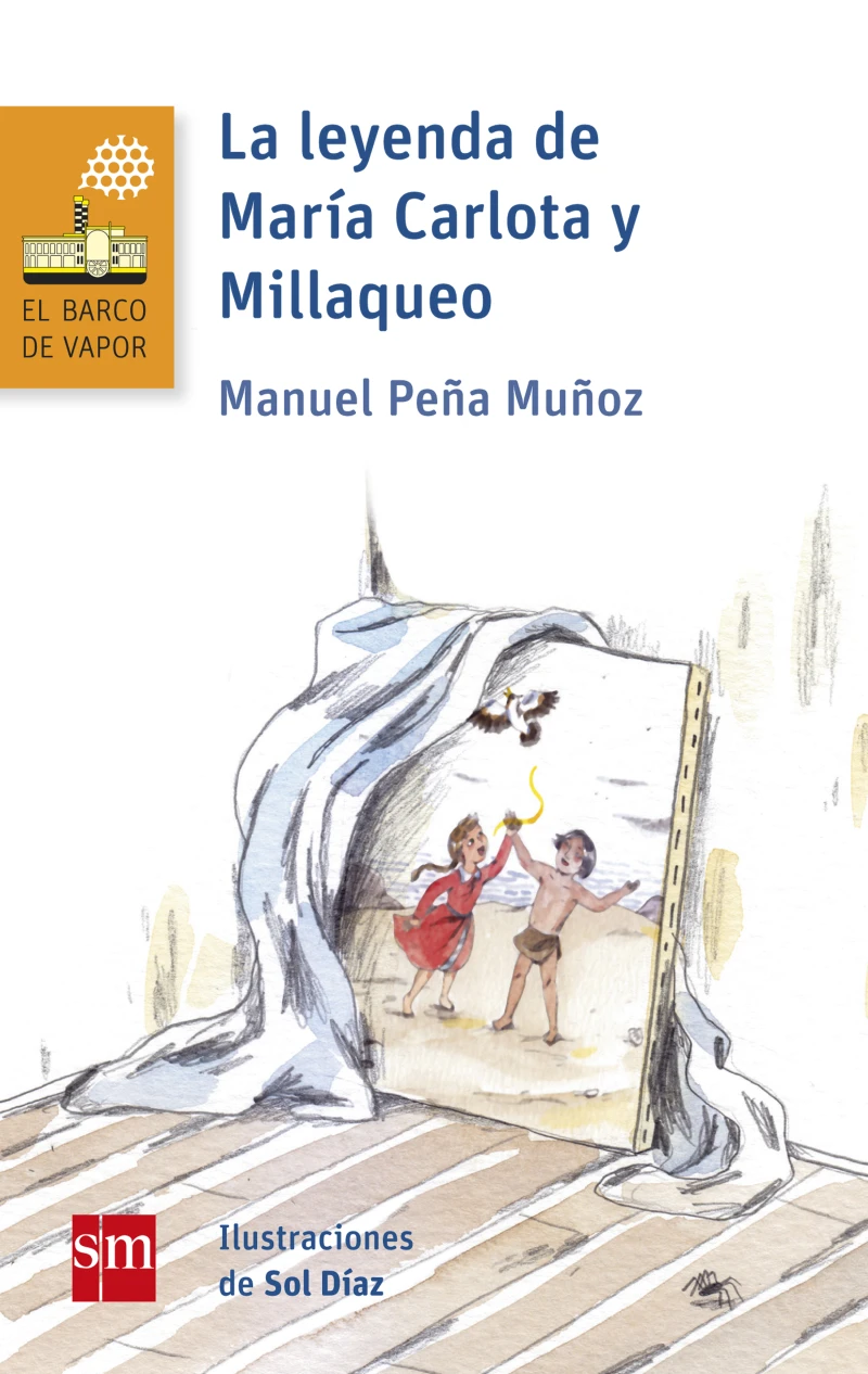 Portada: La leyenda de María Carlota y Millaqueo
