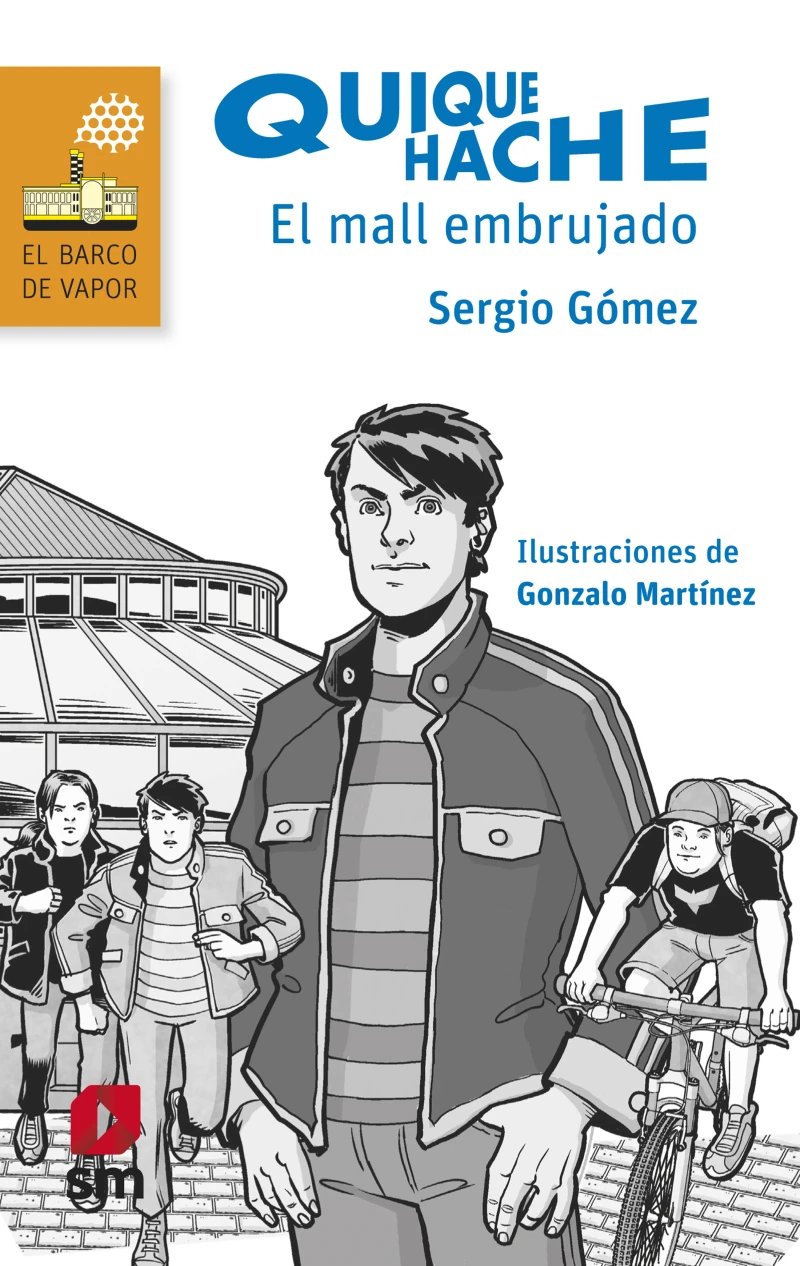 Portada: Quique Hache. El mall embrujado