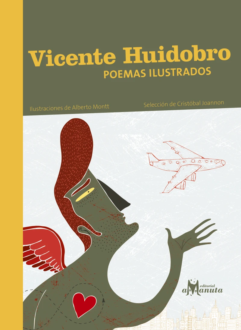 Portada: Vicente Huidobro, poemas ilustrados