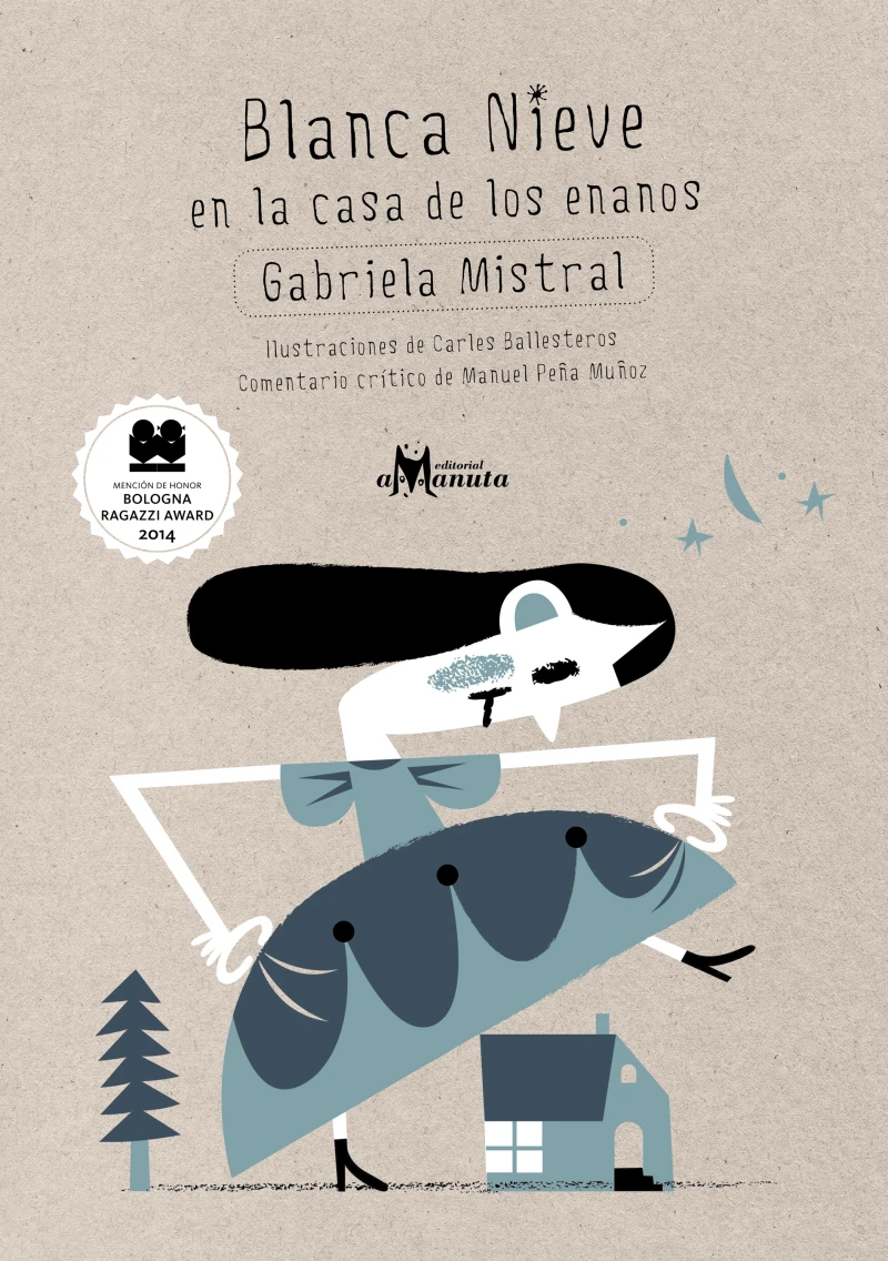 Portada: Blanca Nieves en la casa de los enanos