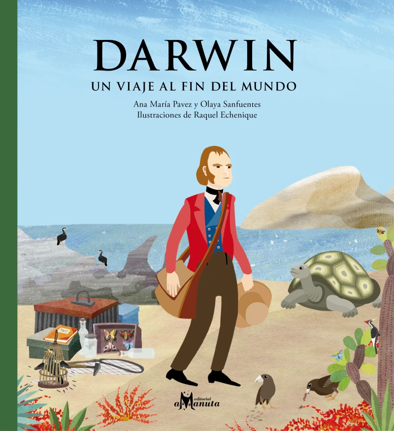 Portada: Darwin, un viaje al fin del mundo