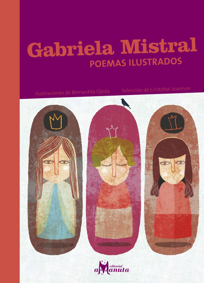 Portada: Gabriela Mistral, poemas ilustrados