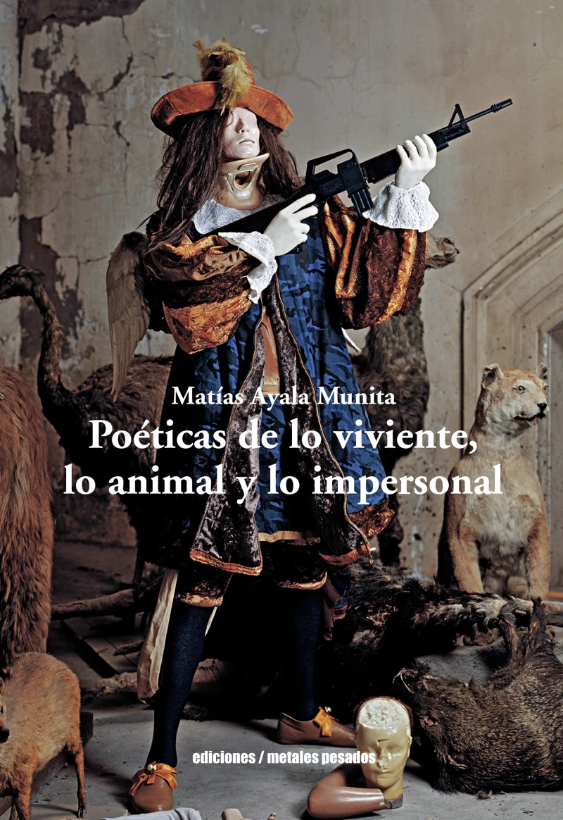 Portada: Poéticas de lo viviente, lo animal y lo impersonal