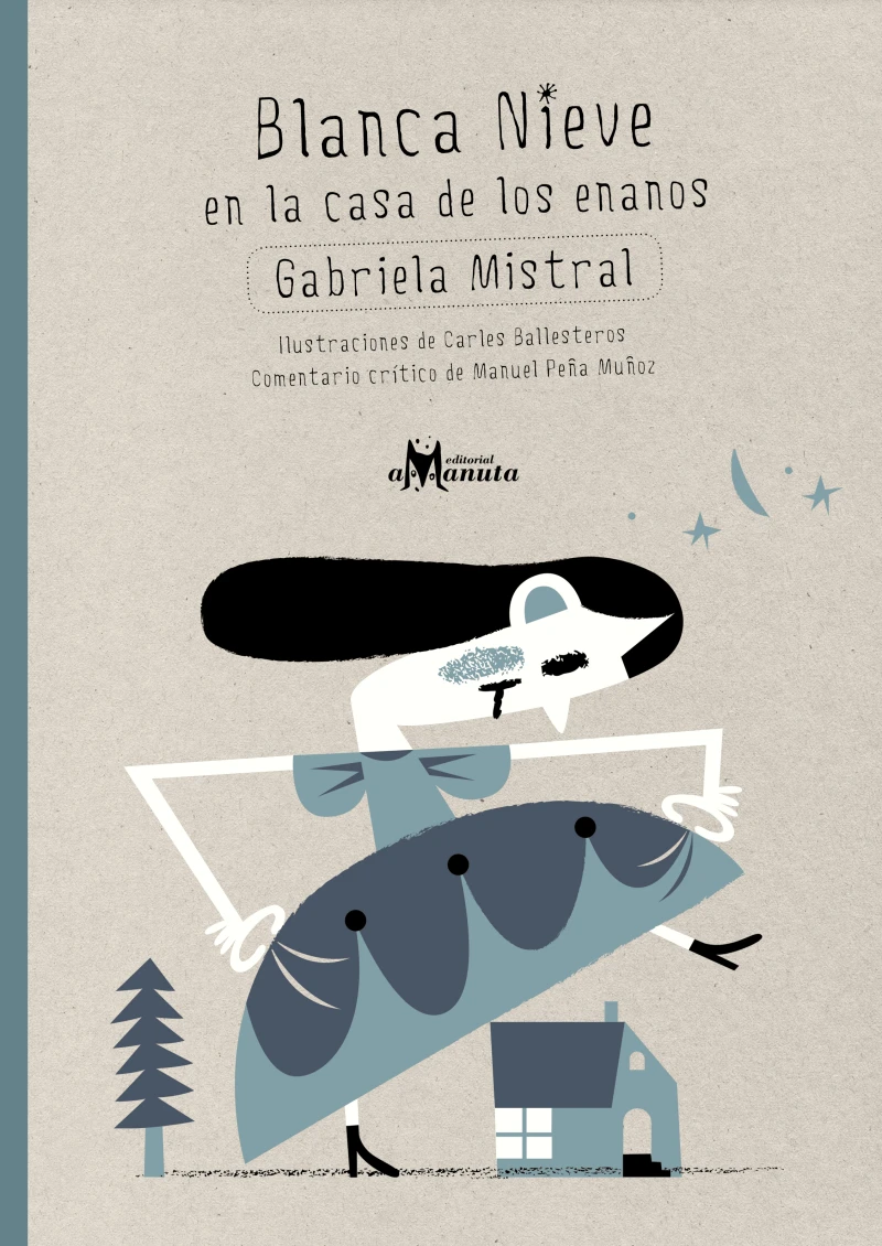 Portada: Blanca Nieve en la casa de los enanos