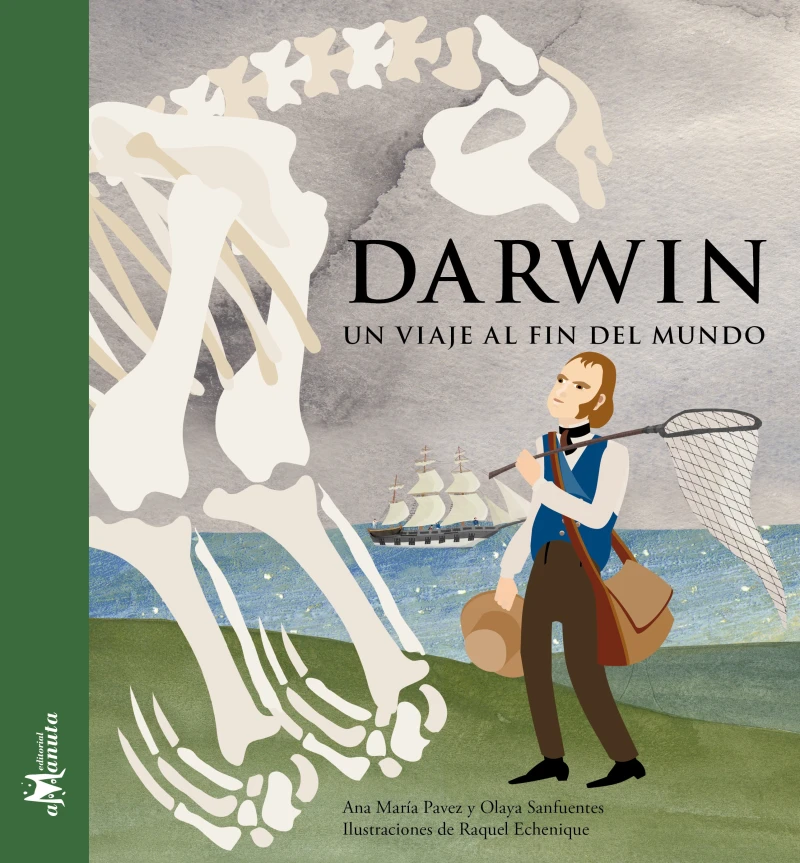 Portada: Darwin, un viaje al fin del Mundo