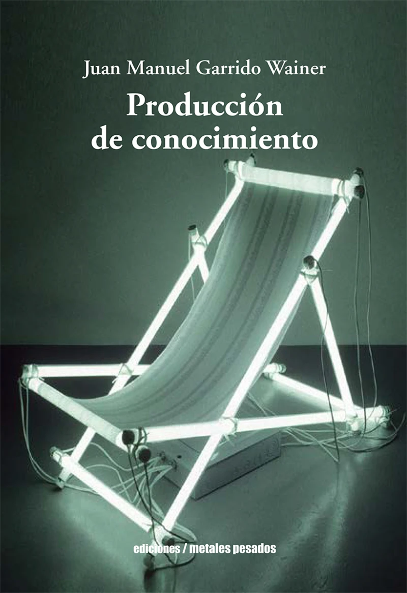 Portada: Producción de conocimiento