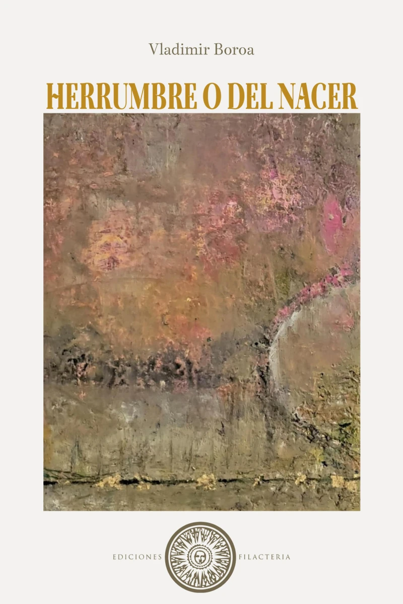 Portada: Herrumbre o del nacer