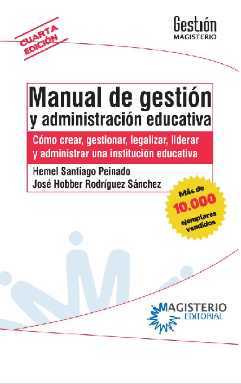Portada: Manual de gestión y administración educativa