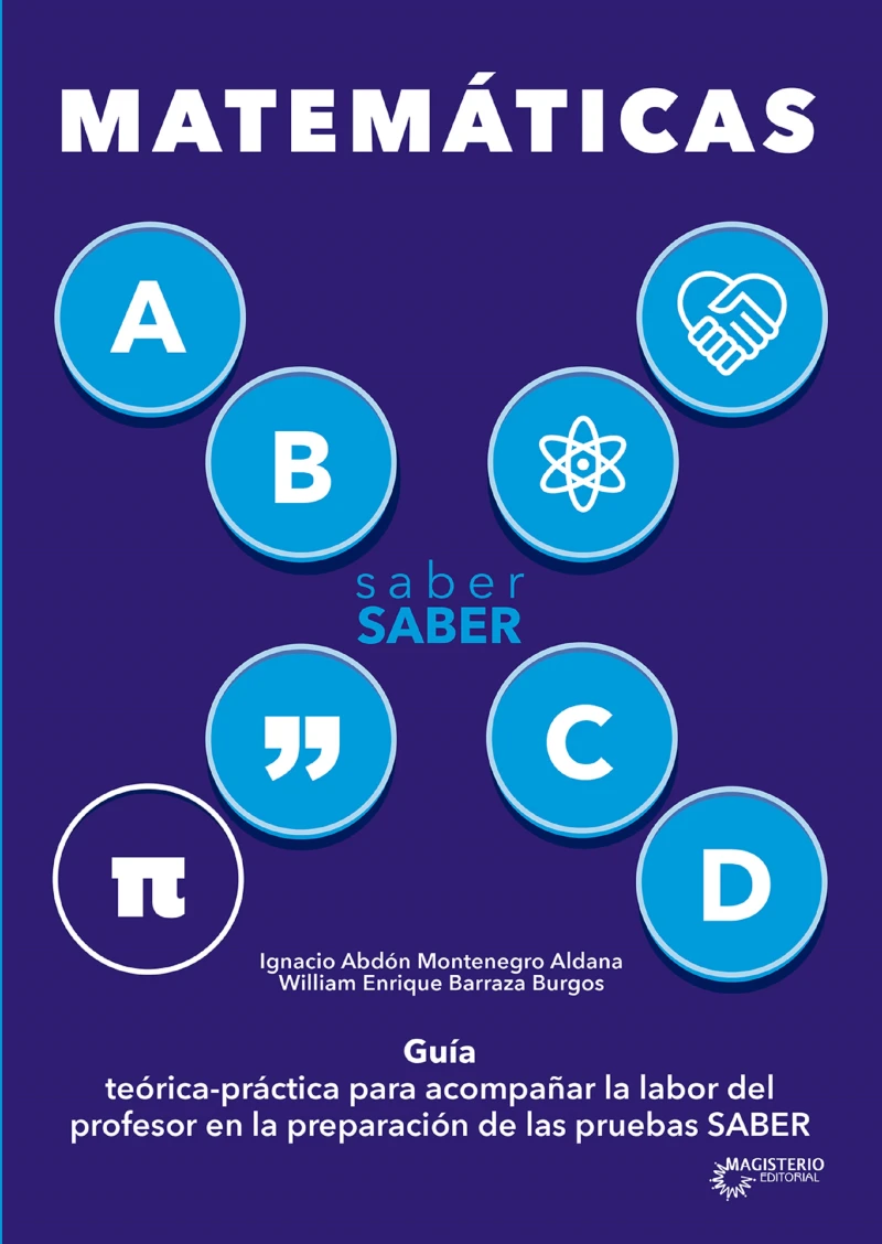 Portada: Saber SABER Matemáticas. Guía del maestro