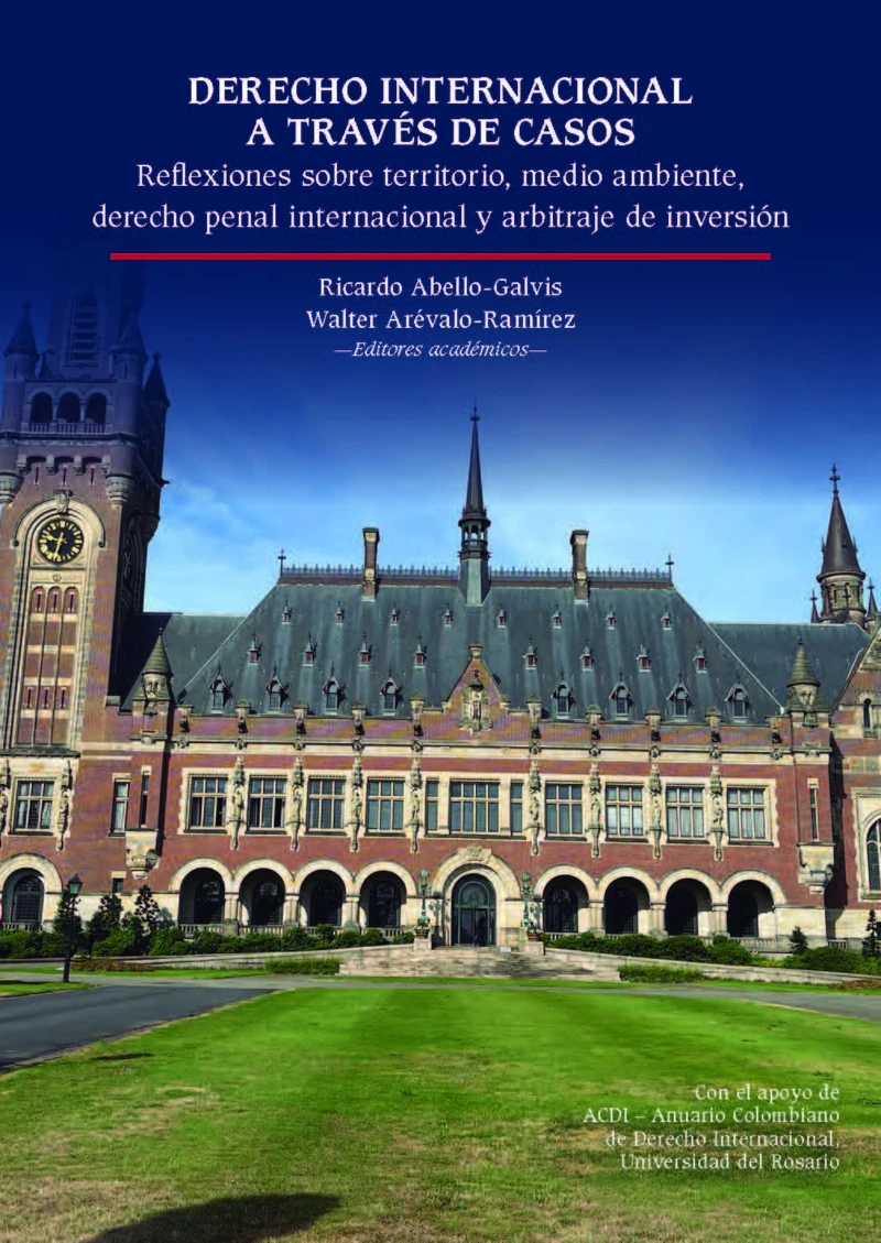 Portada: Derecho internacional a través de casos