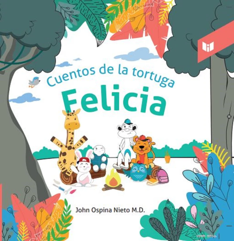 Portada: Cuentos de la tortuga felicia