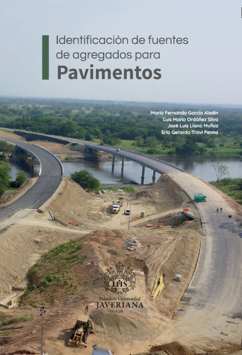 Portada: Identificación de fuentes de agregados para pavimentos