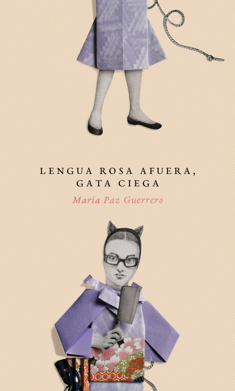 Portada: Lengua rosa afuera, gata ciega