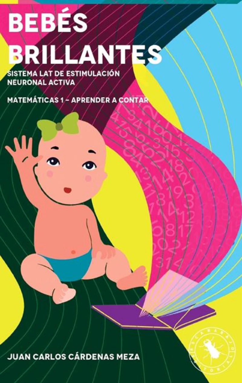 Portada: Bebés brillantes: Matemáticas I para bebés 