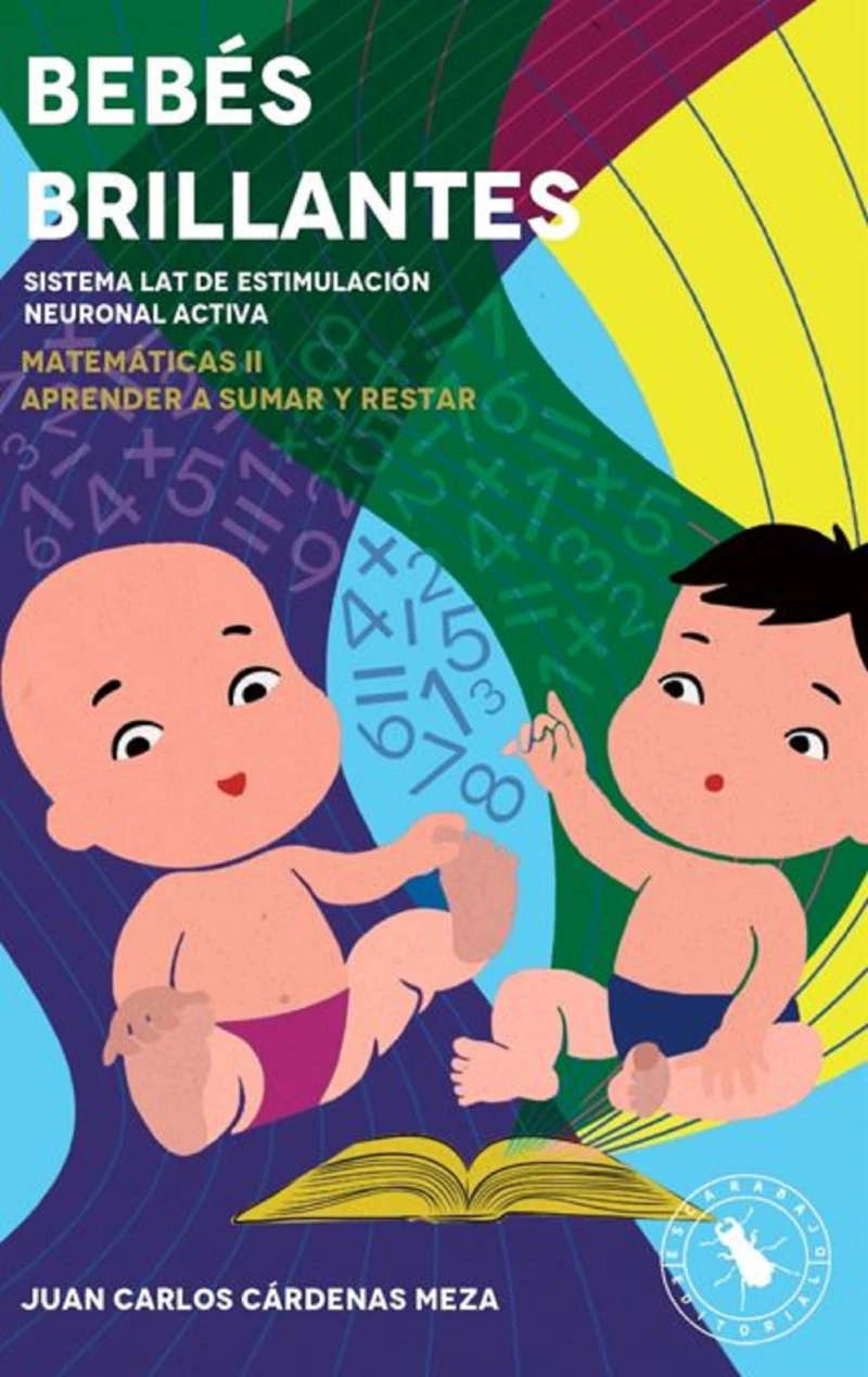 Portada: Bebés brillantes: Matemáticas II para bebés 