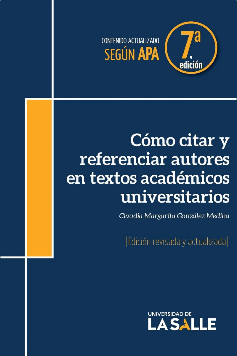 Portada: Cómo citar y referenciar autores en textos académicos universitarios