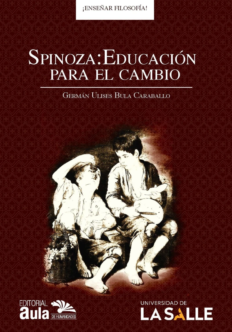 Portada: Spinoza: Educación para el cambio