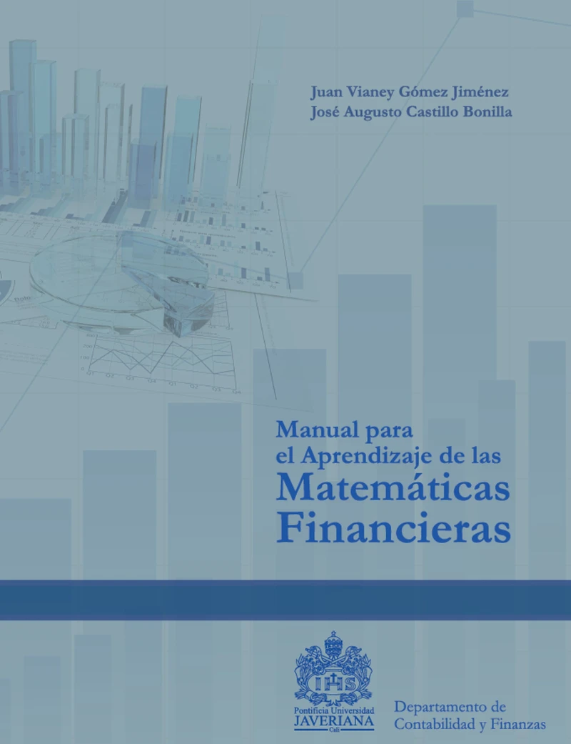 Portada: Manual para el Aprendizaje de las Matemáticas Financiera