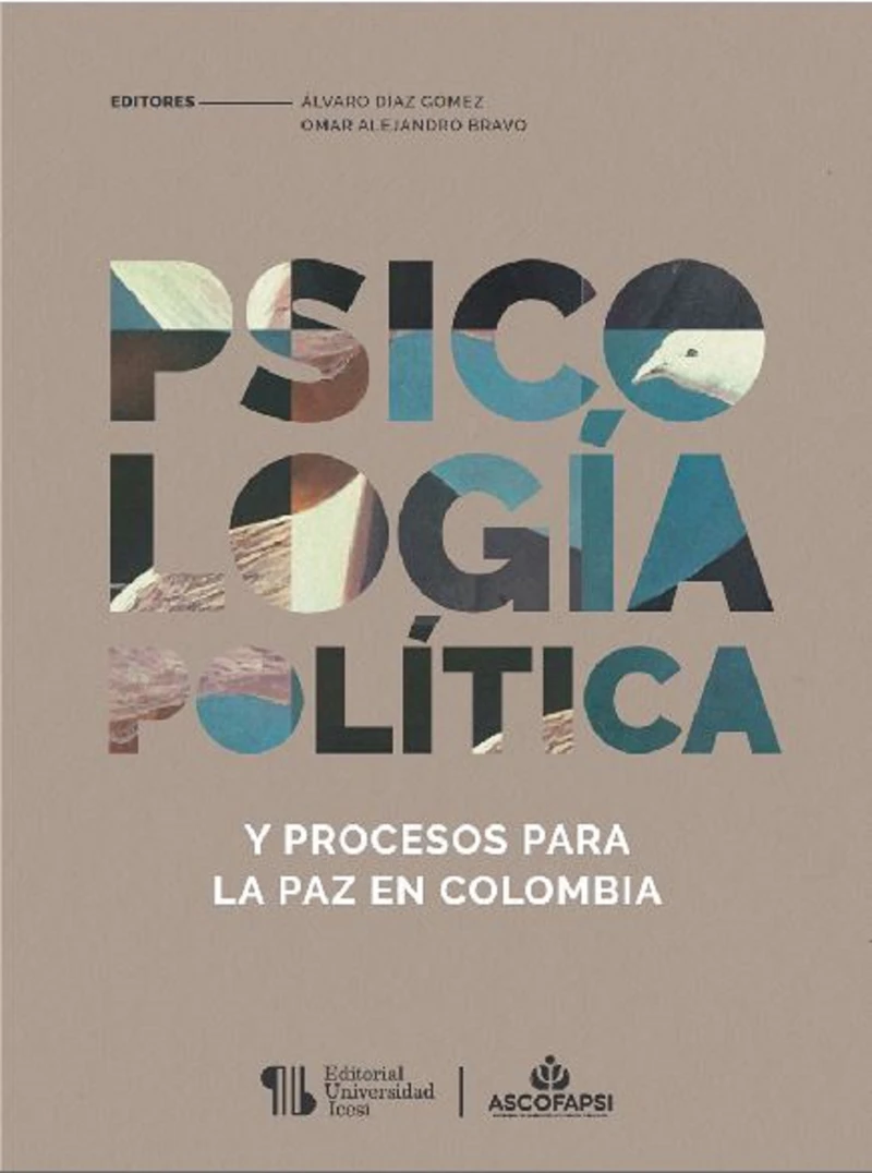 Portada: Psicología política y procesos para la paz en Colombia