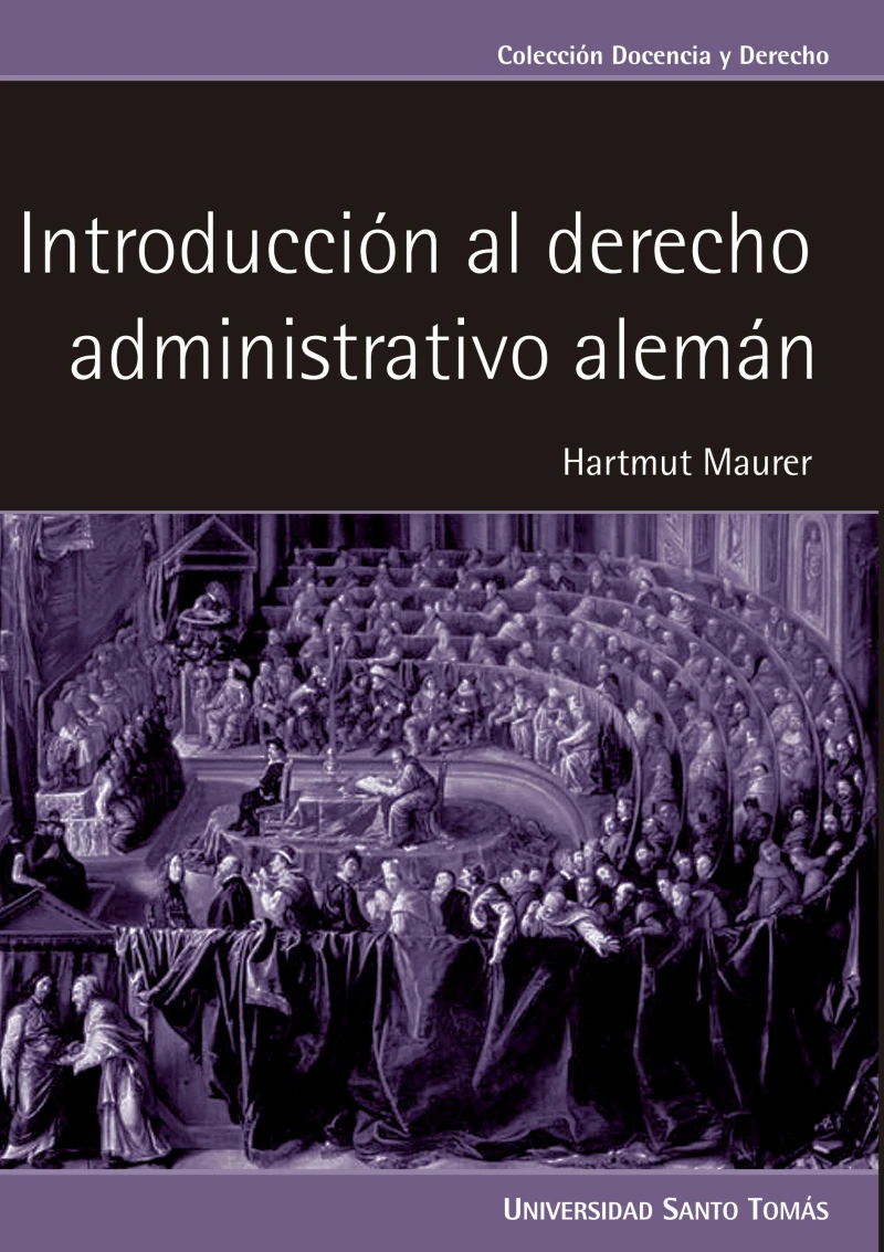 Portada: Introducción al derecho administrativo alemán