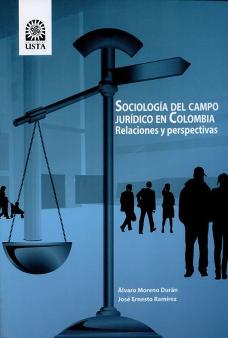 Portada: Sociología del campo jurídico en Colombia