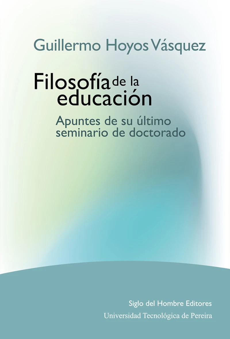 Portada: Filosofía de la educación
