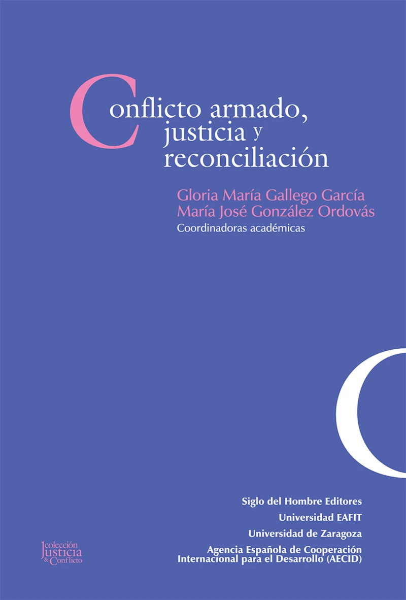Portada: Conflicto armado, justicia y reconciliación