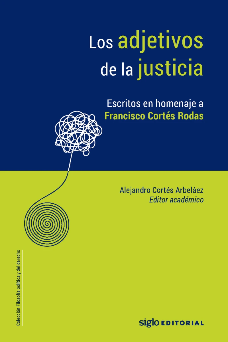 Portada: Los adjetivos de la justicia.