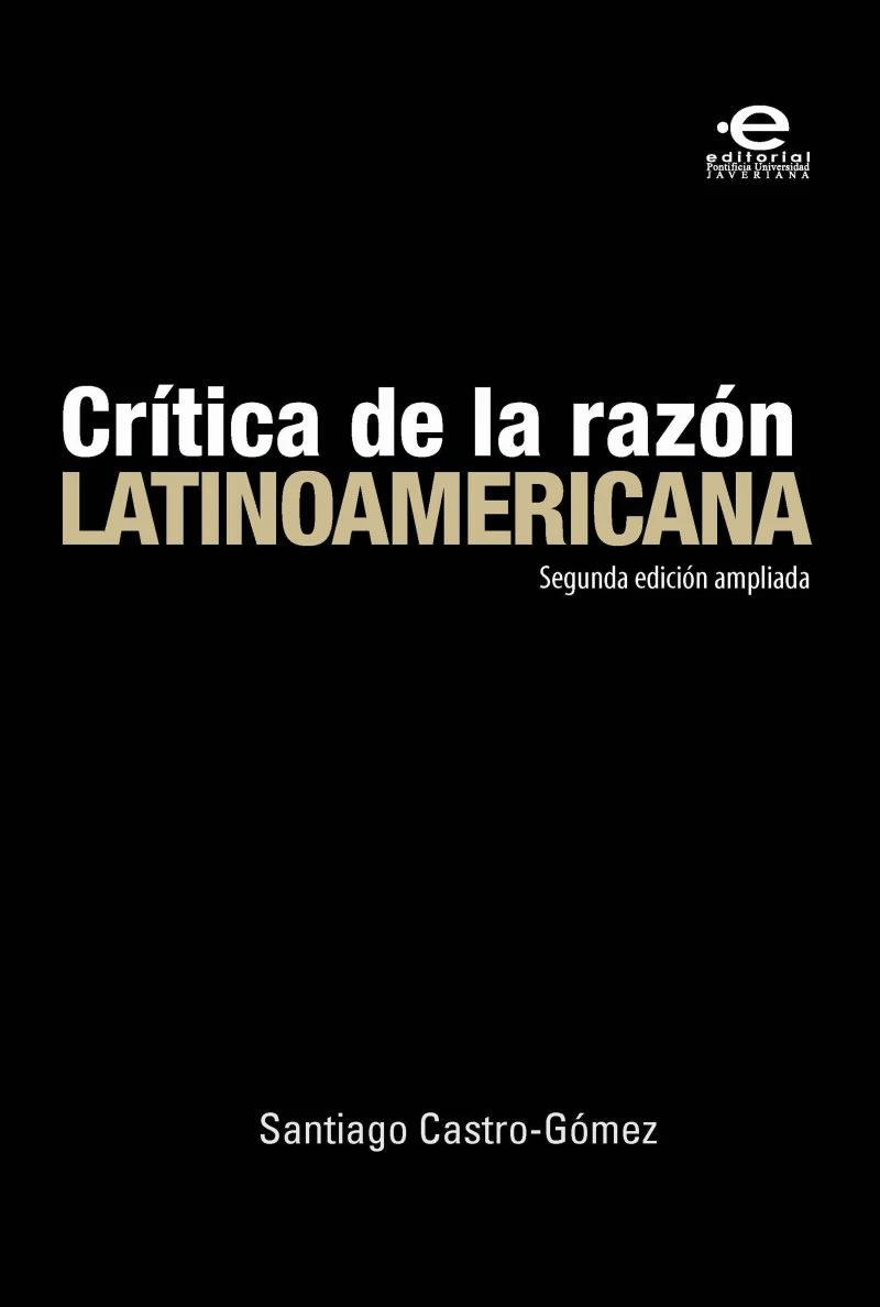 Portada: Crítica de la razón latinoamericana