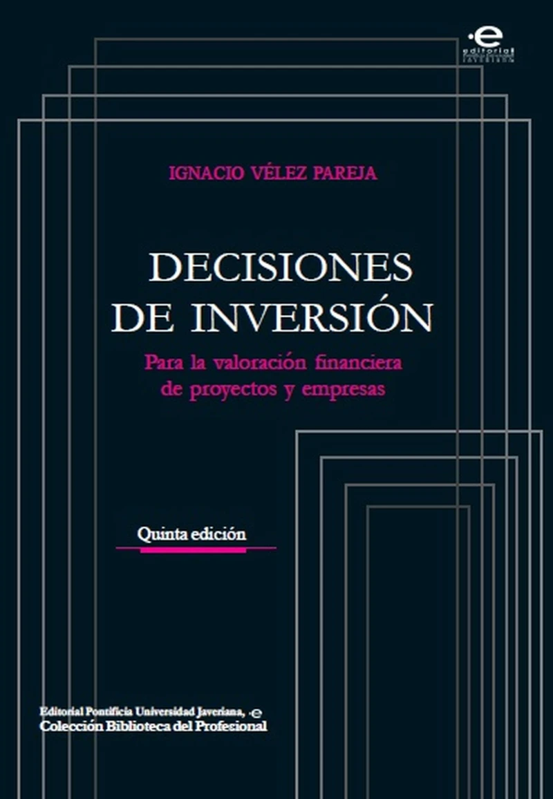 Portada: Decisiones de inversión