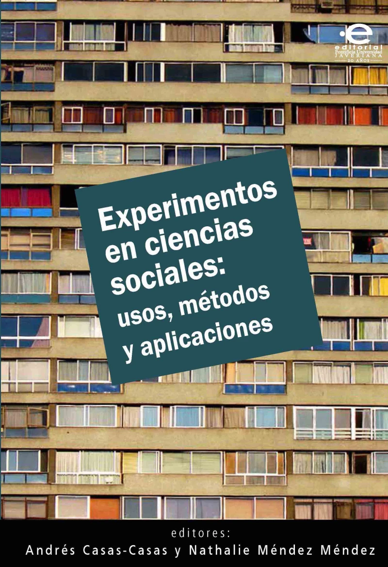 Portada: Experimentos en ciencias sociales: usos, métodos y aplicaciones