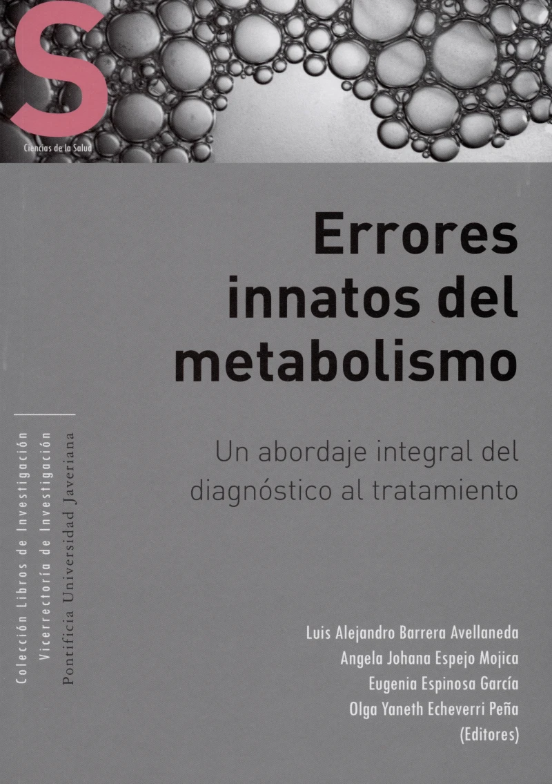Portada: Errores innatos en el metabolismo
