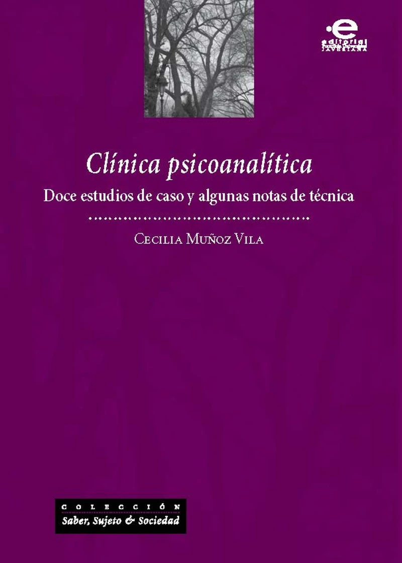 Portada: Clínica psicoanalítica