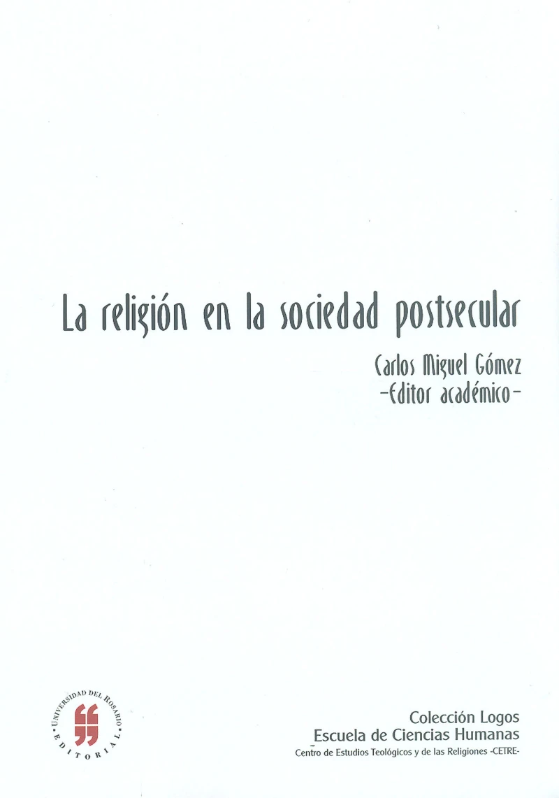 Portada: La religión en la sociedad postsecular