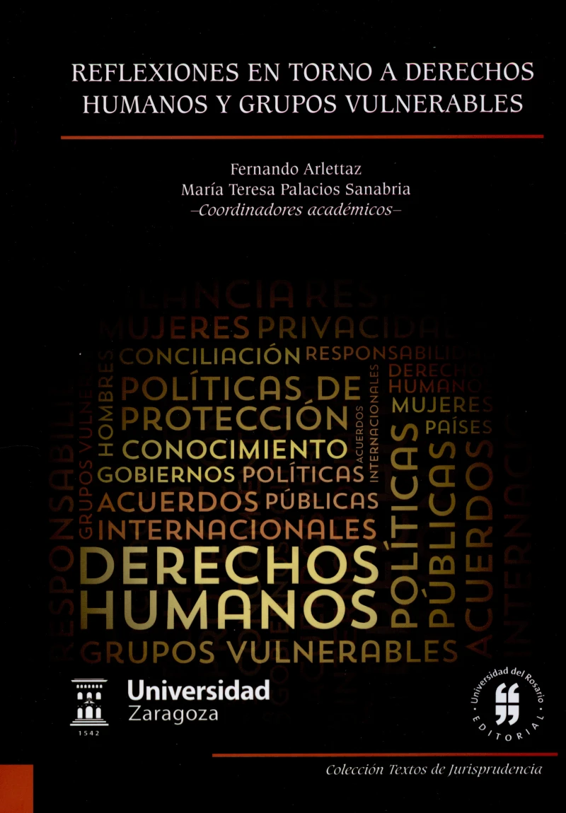 Portada: Reflexiones en torno a derechos humanos y grupos vulnerables