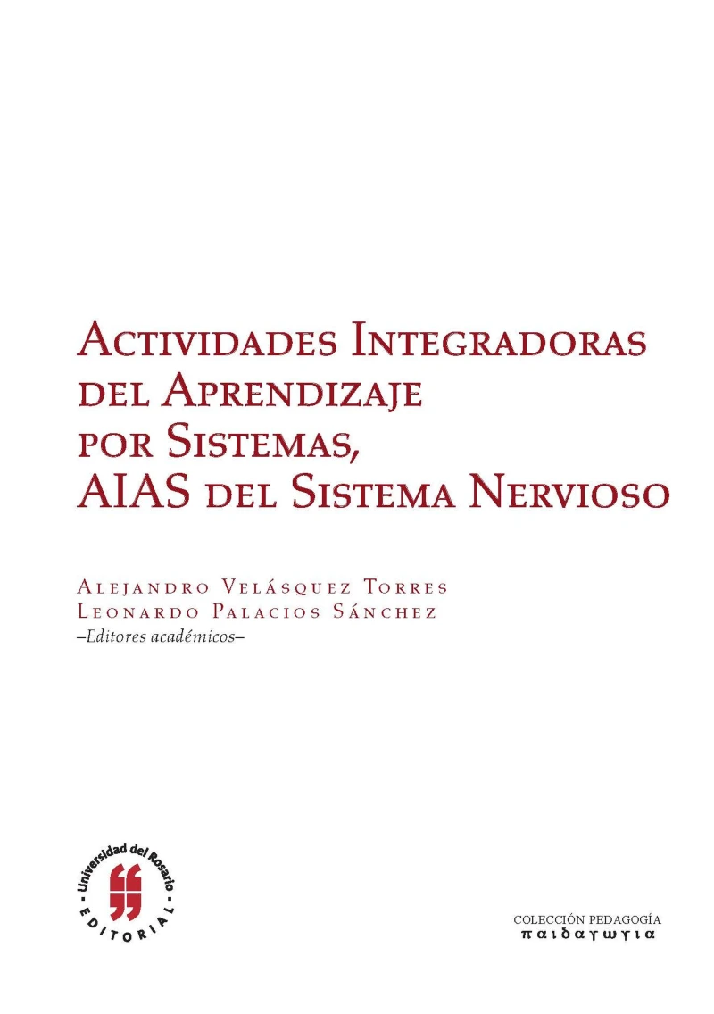 Portada: Actividades Integradoras del Aprendizaje por Sistemas, AIAS del sistema nervioso